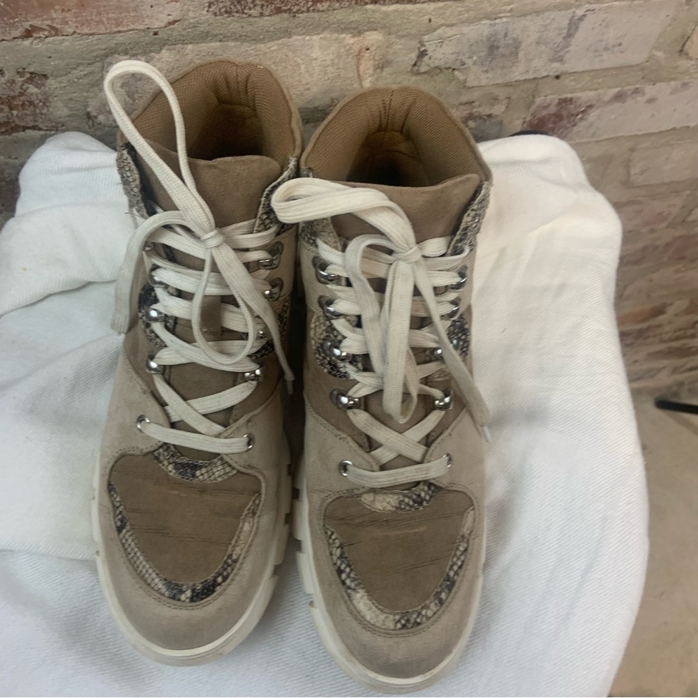 Just fab high top sneakers boots 8.5 - Picture 4 of 8